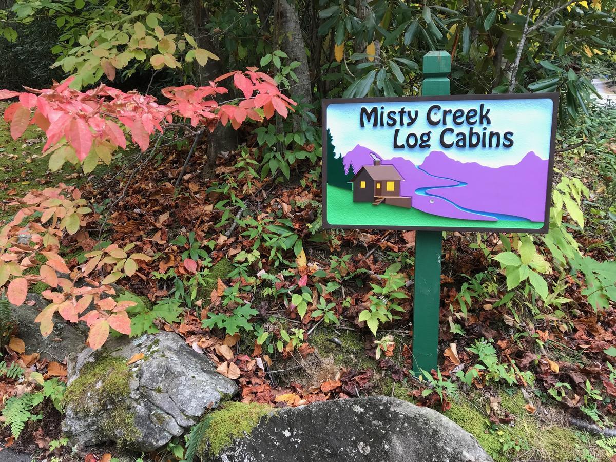 Misty Creek Log Cabins Maggie Valley Eksteriør bilde